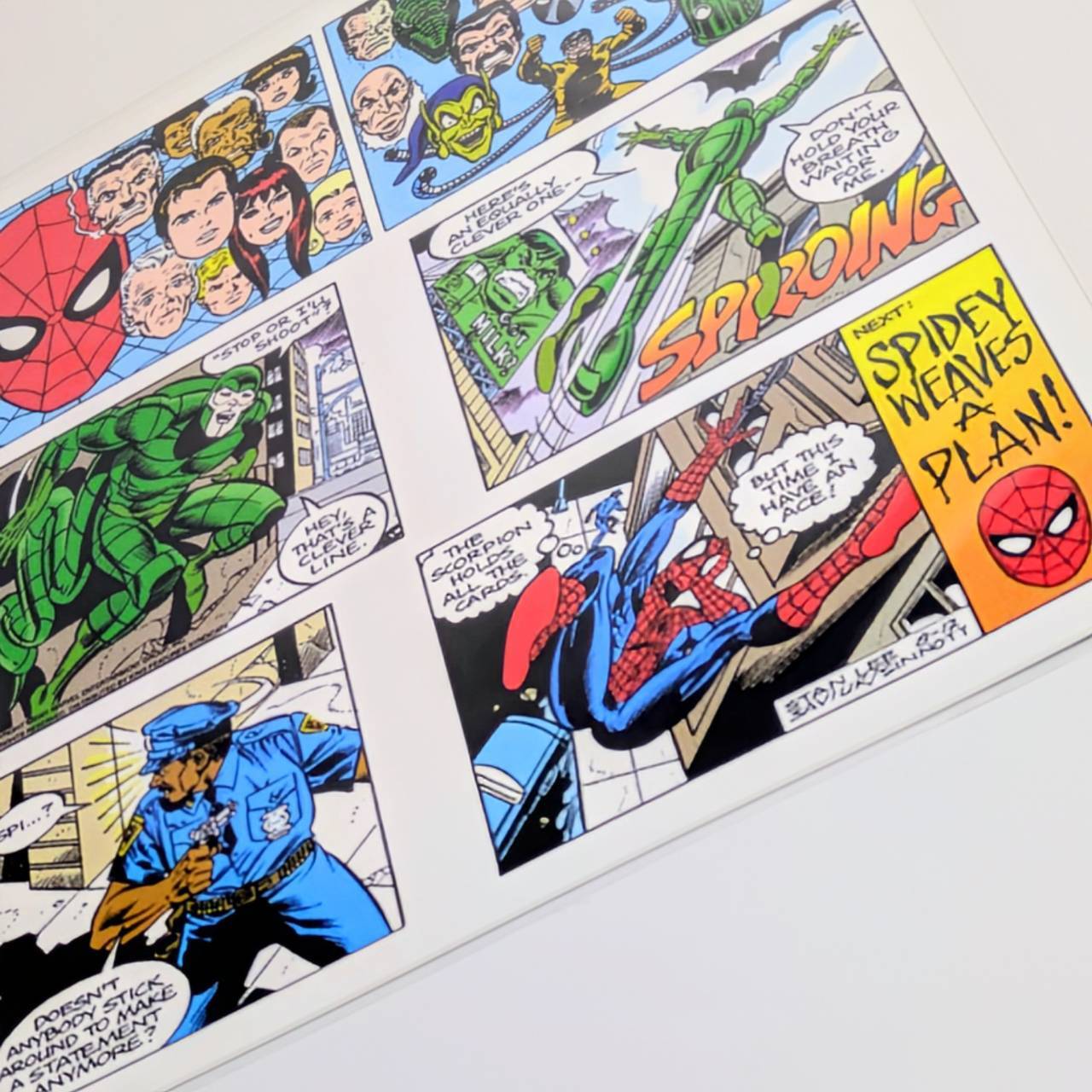 ちょうどいいB4ポスター【 AMAZING SPIDERMAN  ( スパイダーマン ) 】〚アメリカン雑貨 アメトイ〛