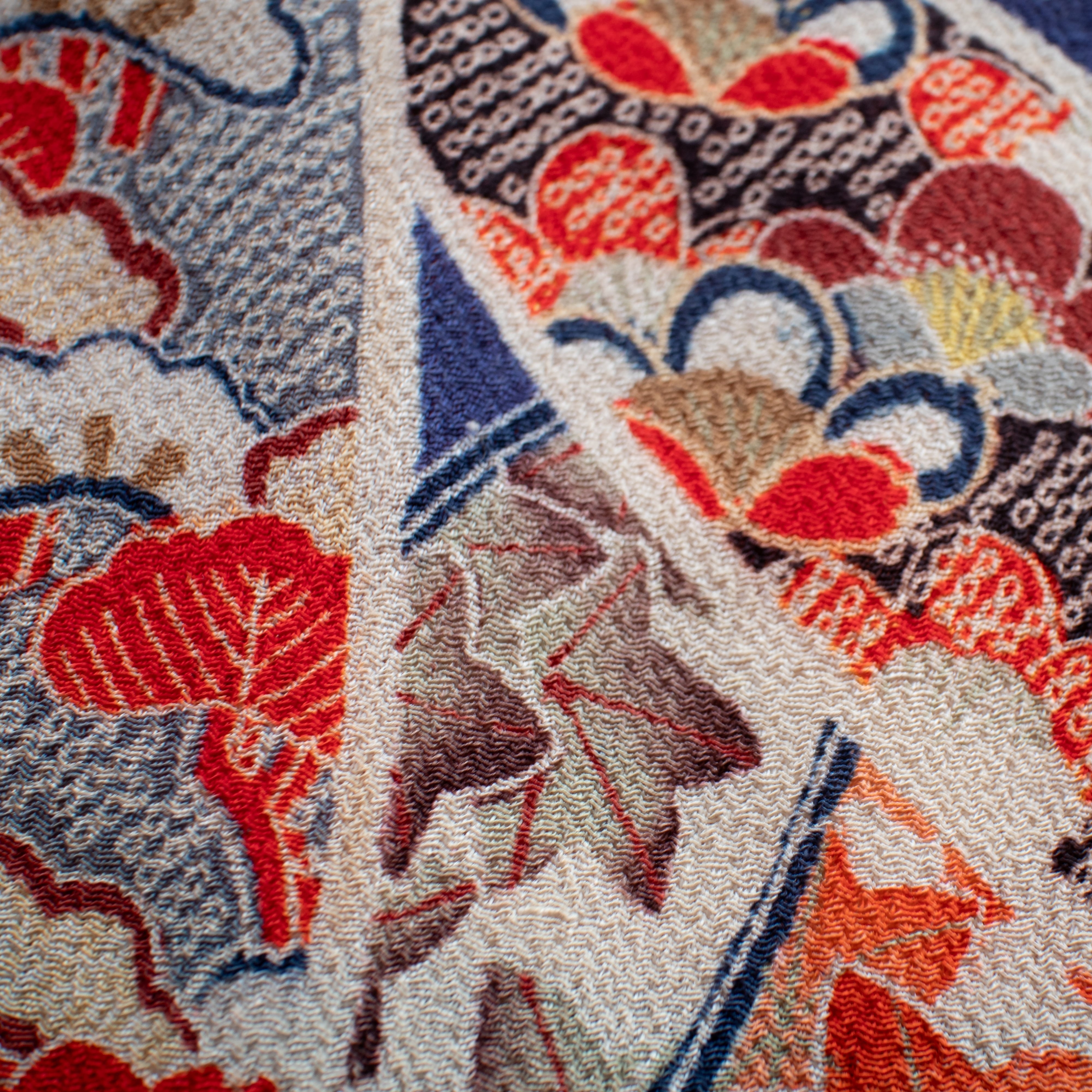 女の子被布style 『紺』/SA3025 (対応身長目安 85㎝~95cm)