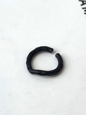 mat black ring