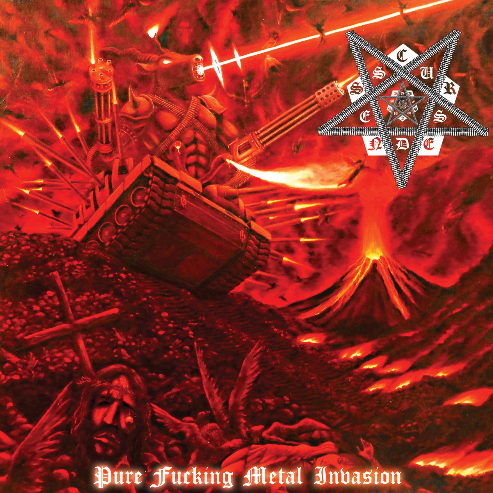 [IOSR CD 005] CURSEDNESS 『Pure Fucking Metal Invasion』