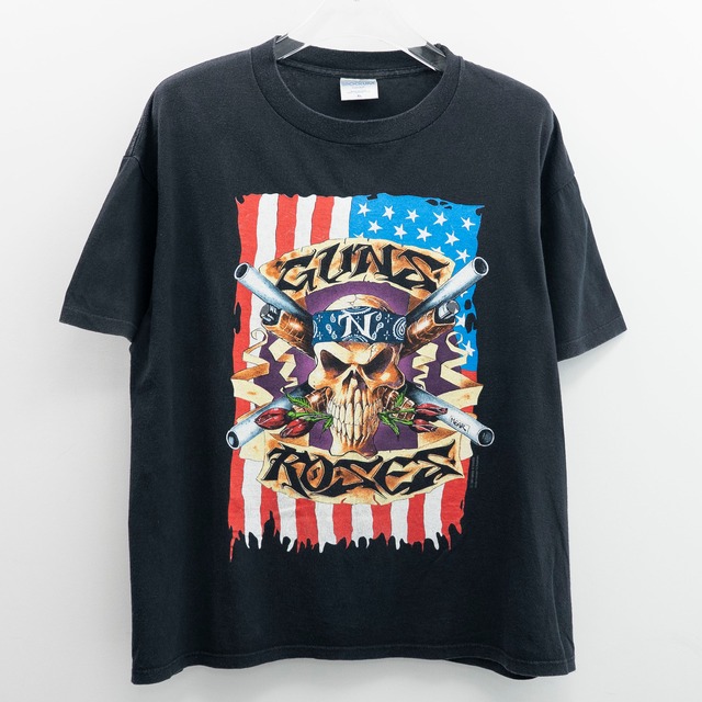 Guns N Roses " Skull Gun American Tour  " Brockum XL 【A7-192】