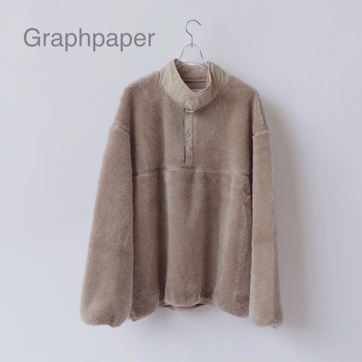 Graphpaper Wool Boa フリース boa サイズ:1 Graphpaper グラフ Graphpaper Wool Boa フリース boa サイズ:1 Graphpaper グラフ