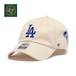 '47 フォーティーセブン CLEAN UP ロサンゼルス・ドジャース BADGES ナチュラル キャップ MLB Dodgers ベースボールキャップ 15173703 Natural