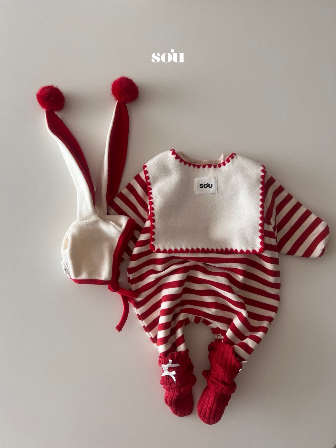 SO U［取寄］rabbit santa bonnet 26winter