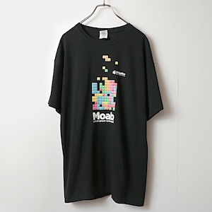 Tetris テトリス ゲーム デザイン Tシャツ 古着 used