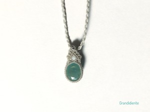 グランディディエライト macramé necklace