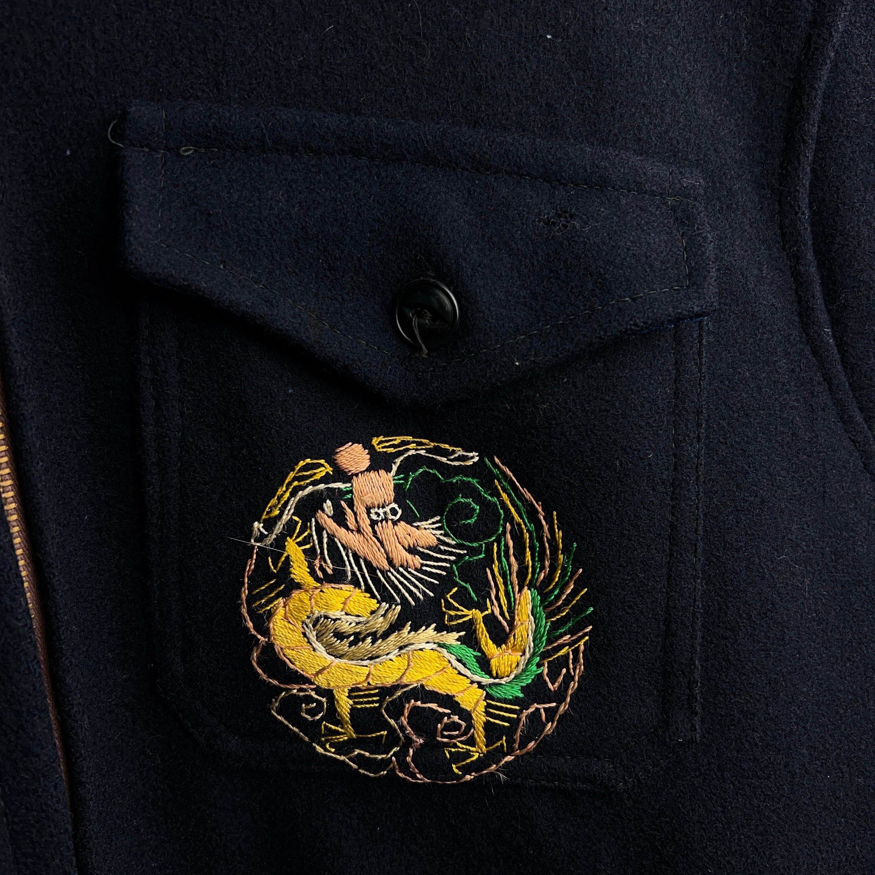 1950's Souvenir Embroidered Wool Jacket 50年代 スーベニア 刺繍