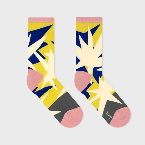 【MASARU SUZUKI】鈴木マサル SOCKS TOGETOGE LEAF ソックス トゲトゲリーフ