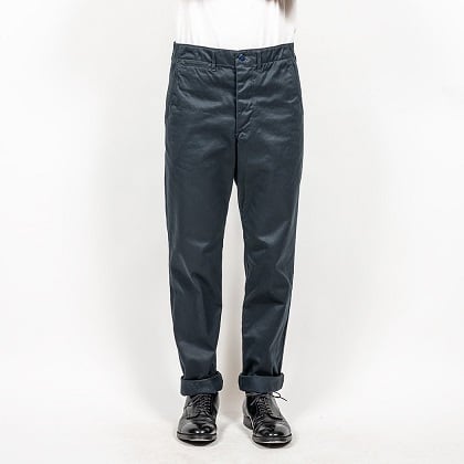 WORKERS(ワーカーズ)～Officer Trousers Slim, Type 3 Navy Chino