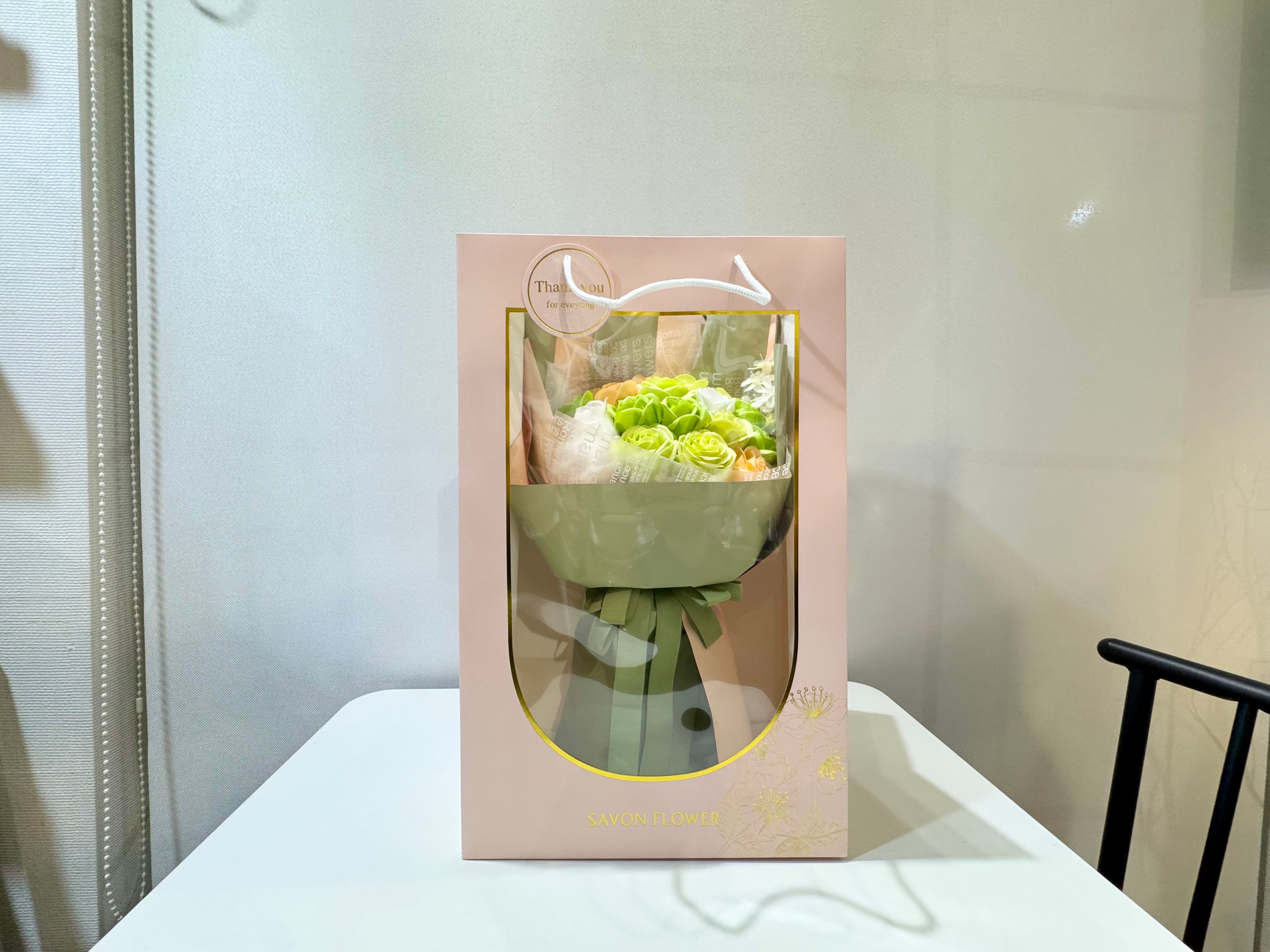 グリーンローズ ソープフラワー