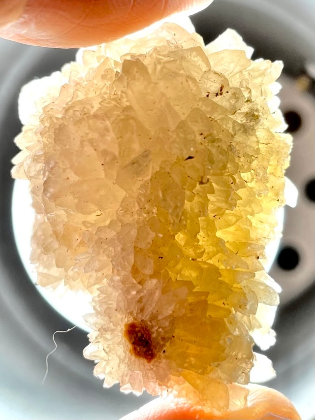 9) 超・古代レムリアンパワー！「カウアイ・レムリアン・ゴールデンハニーカルサイト」美結晶