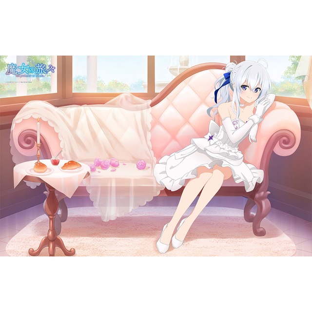 魔女の旅々 描き下ろしタオルケット(イレイナ/舞踏会)