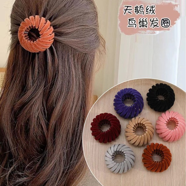 18歯 鳥の巣ヘアクリップ（ミディアムサイズ）