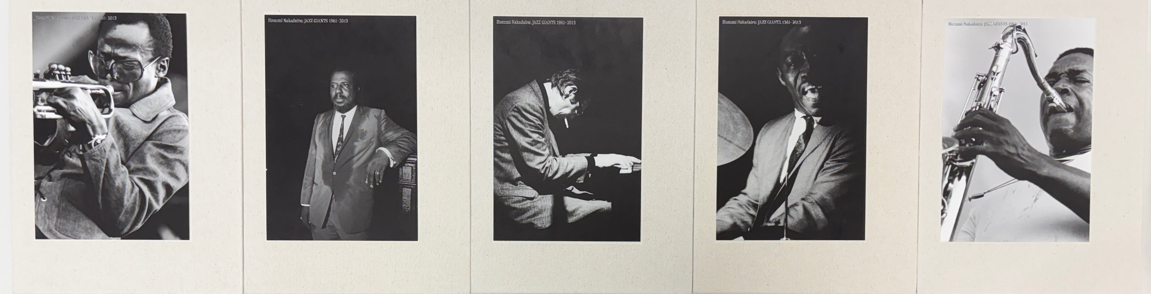 JAZZ GIANTS 1961-2013』中平穂積 | 東京キララ社
