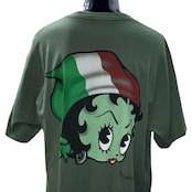 【BETTY BOOP】ベティブープ ITALIAN GIRLS Vintage Tシャツ