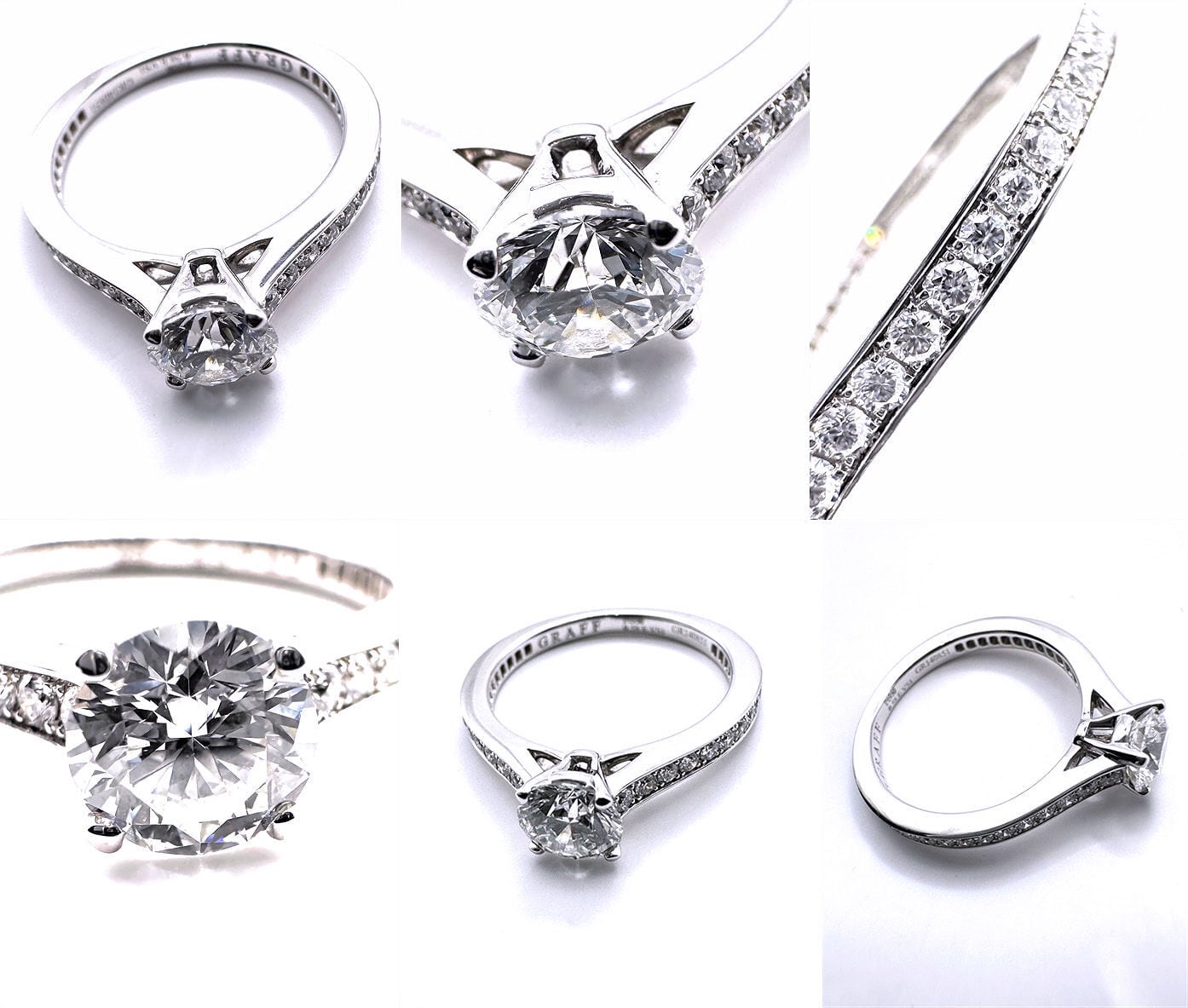 GRAFF グラフ フレーム ラウンド ダイヤモンド エンゲージメント