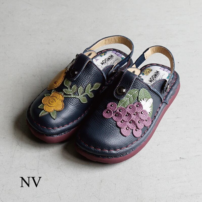 MOOMIN×Estacion ムーミン×エスタシオン ムーミン 2wayレザーサボ
