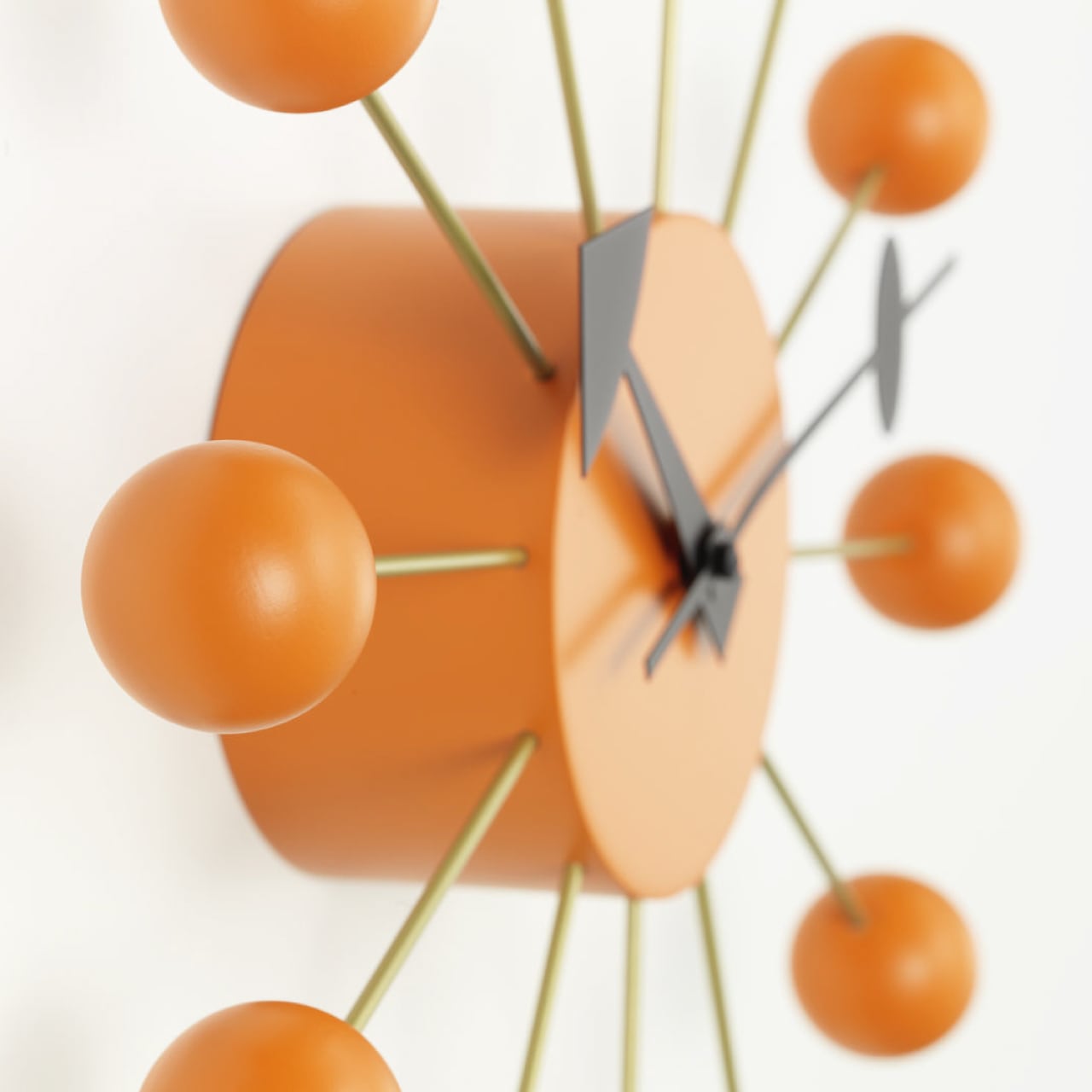 ボール クロック / オレンジ / Φ330 / Vitra（ヴィトラ）/ Ball Clock