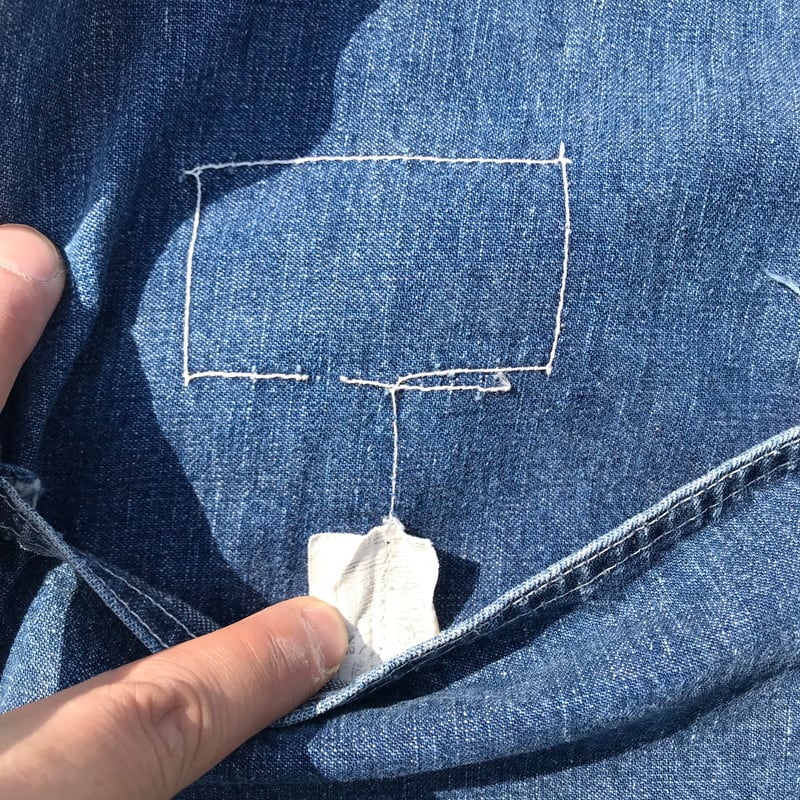 60's Lee リー デニム オーバーオール JELT DENIM トリプルステッチ