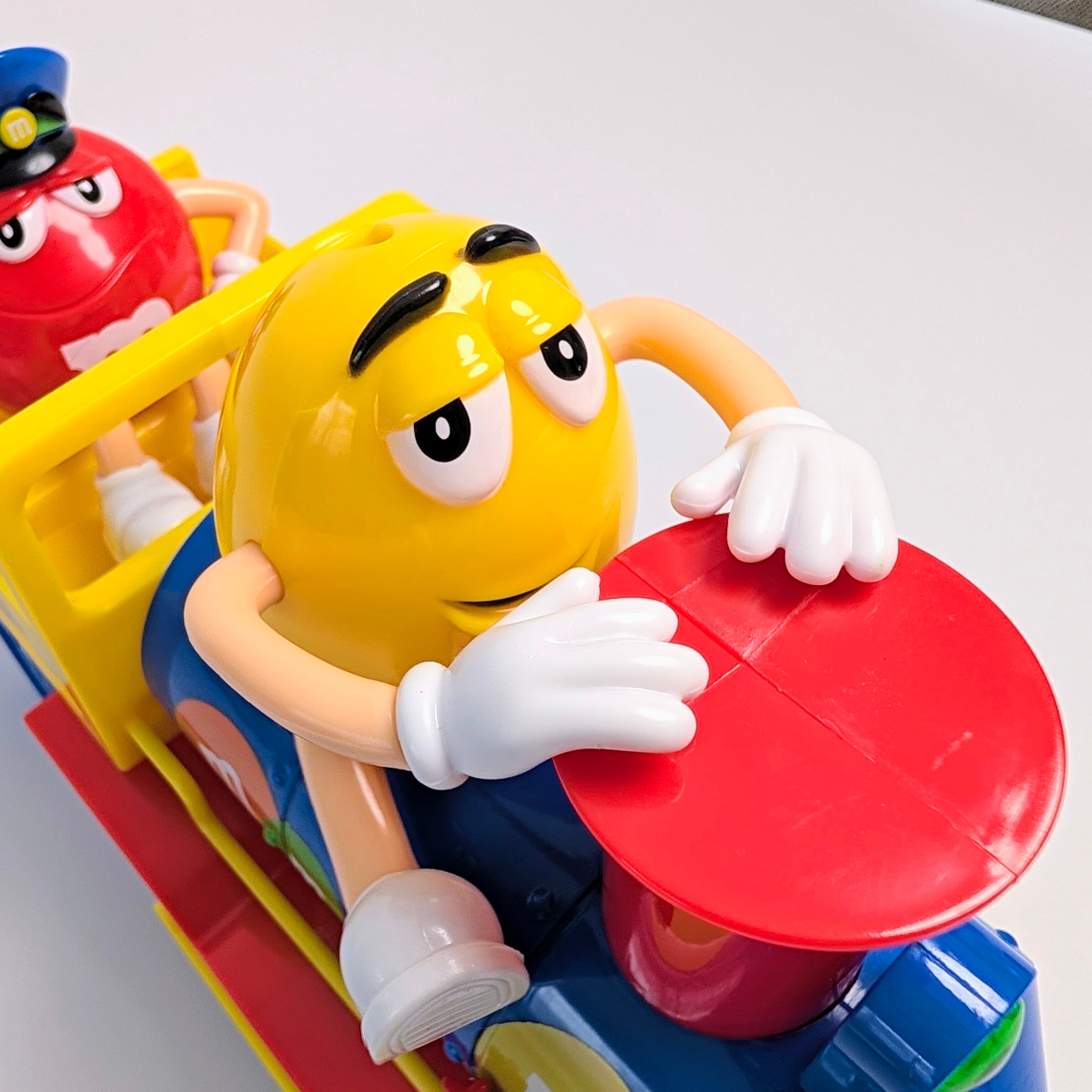 ⚡️SPECIAL LIMITED⚡️☆ DEADSTOCK / VINTAGE 2001〜☆【 m&m's  ( エムアンドエムズ ) 】LIGHTS! AND SOUND! Choo! Choo! Train Dispenser トレインディスペンサー / チョコディスペンサー / キャンディディスペンサー 〚アメリカン雑貨 アメトイ〛