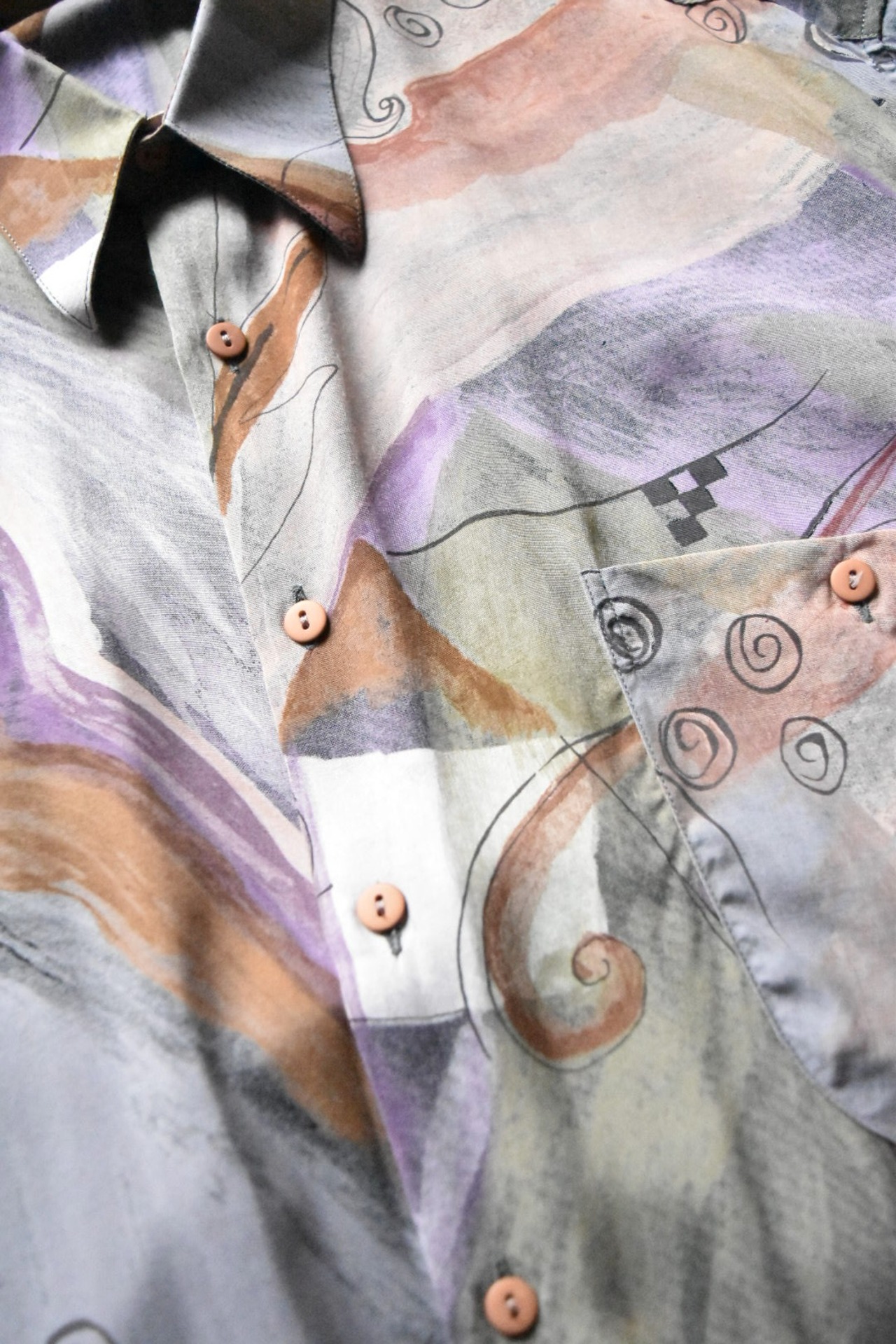 Whirlpool pattern S/S shirt