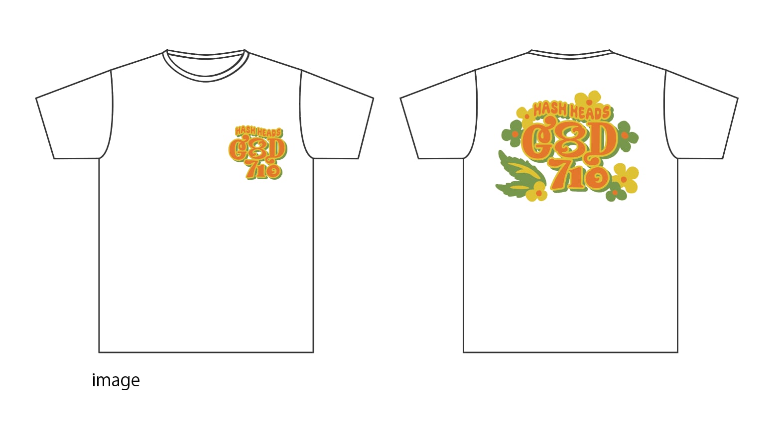 G8D710 Tshirts / design by Yusuke Komori