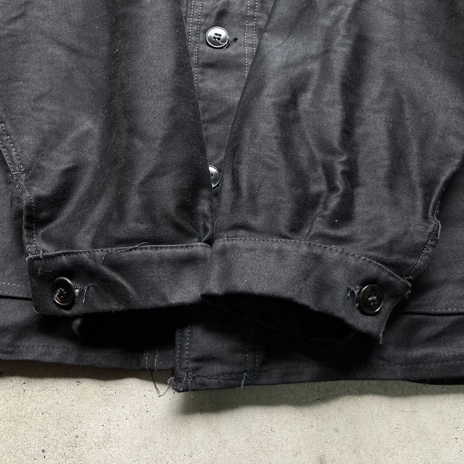 50s ブラックモールスキンジャケット ミント 【公式通販】