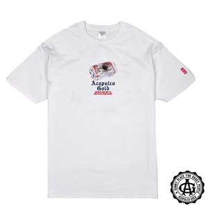 【ACAPULCO GOLD/アカプルコ ゴールド】CAN TEE Tシャツ / WHITE ホワイト