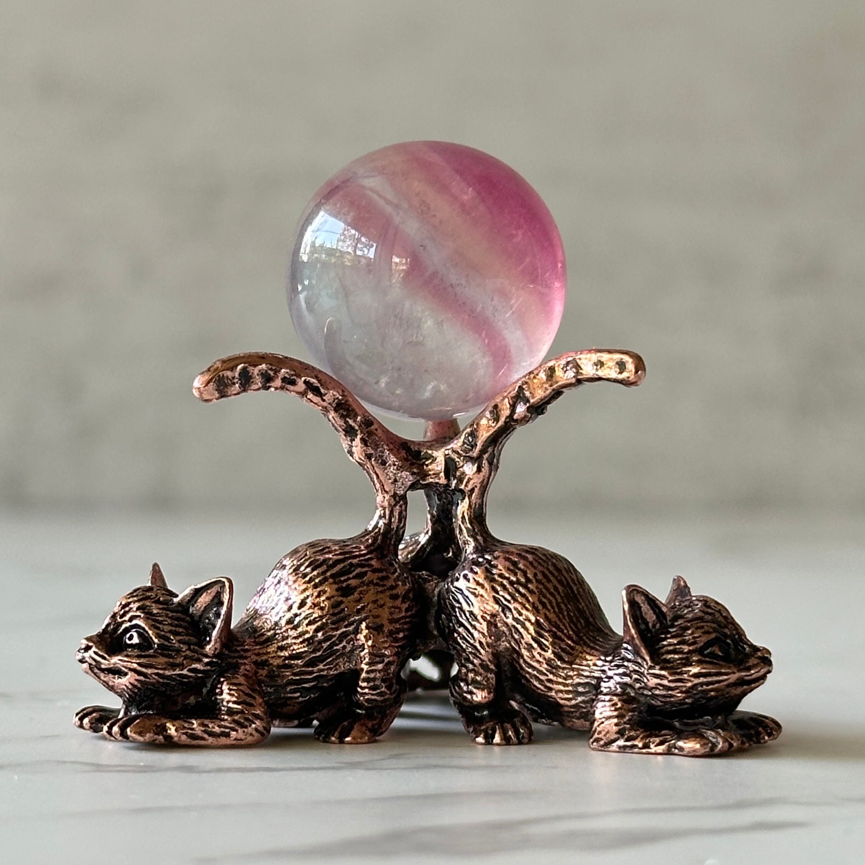 天然石　ジャスパー　猫　3匹　ジャスパー 天然石ジャスパー猫3匹ジャスパー