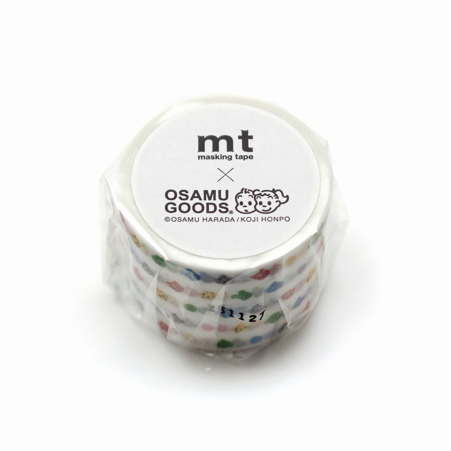 mt×OSAMU GOODS ミックスドット 30mmマステ CA25
