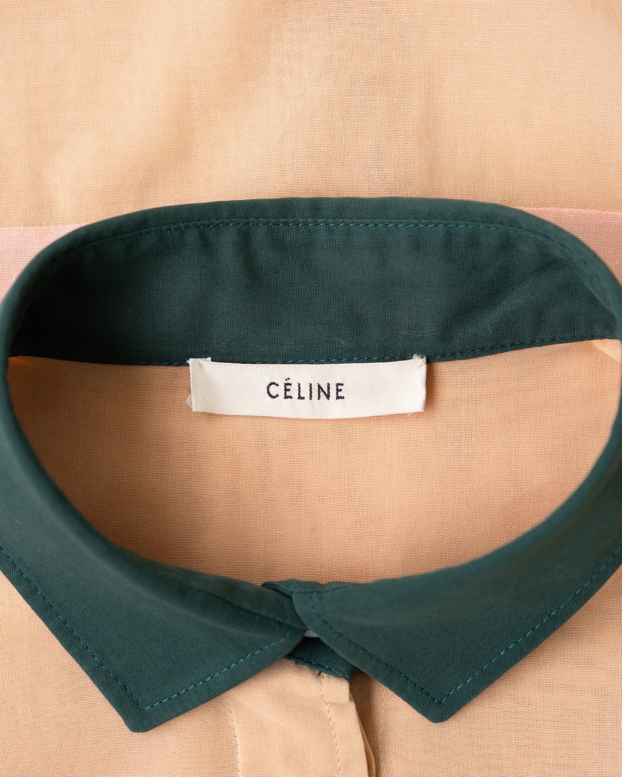 〈CÉLINE by phoebe philo〉Sheer shirt