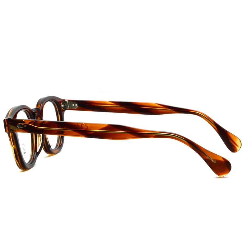 JULIUS TART OPTICAL / AR / ブリッジ:22ｍｍ / DEMI AMBER デミアンバー べっ甲柄 メガネフレーム 復刻