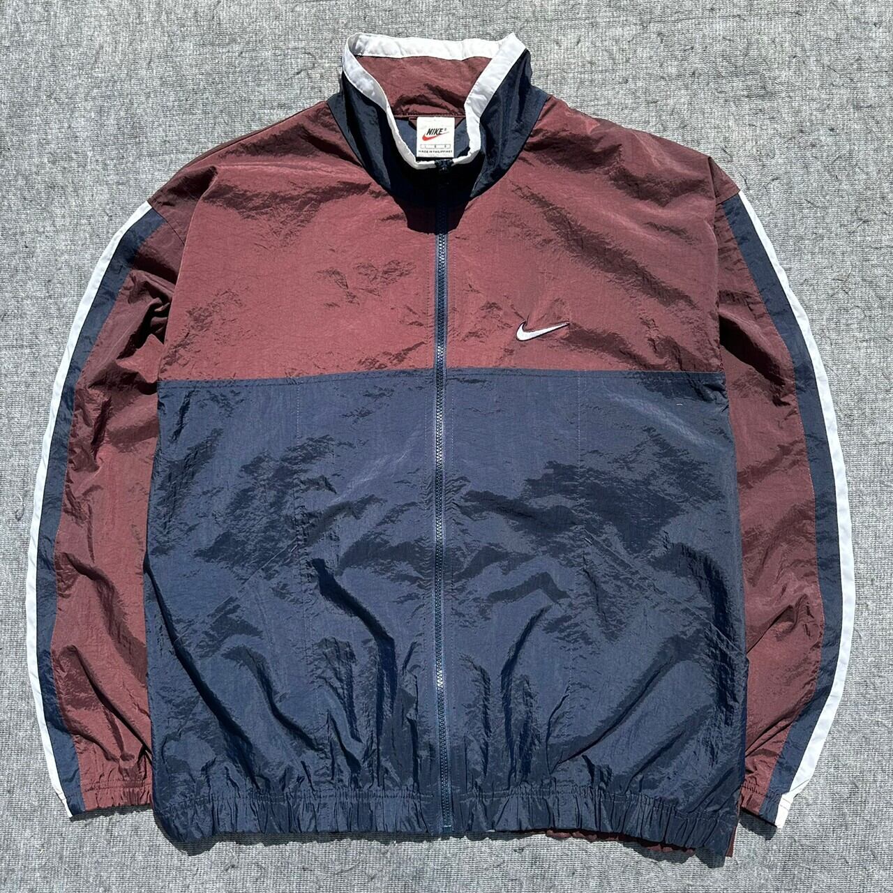 NIKEナイロンジャケット 90s ナイキ ナイロンジャケット ジップアップ 