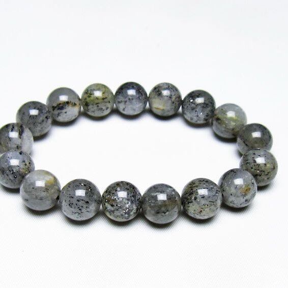 バイオタイトインクォーツ ブレスレット 12mm 一点物 メール便可 [M便 1/10] 111-48169