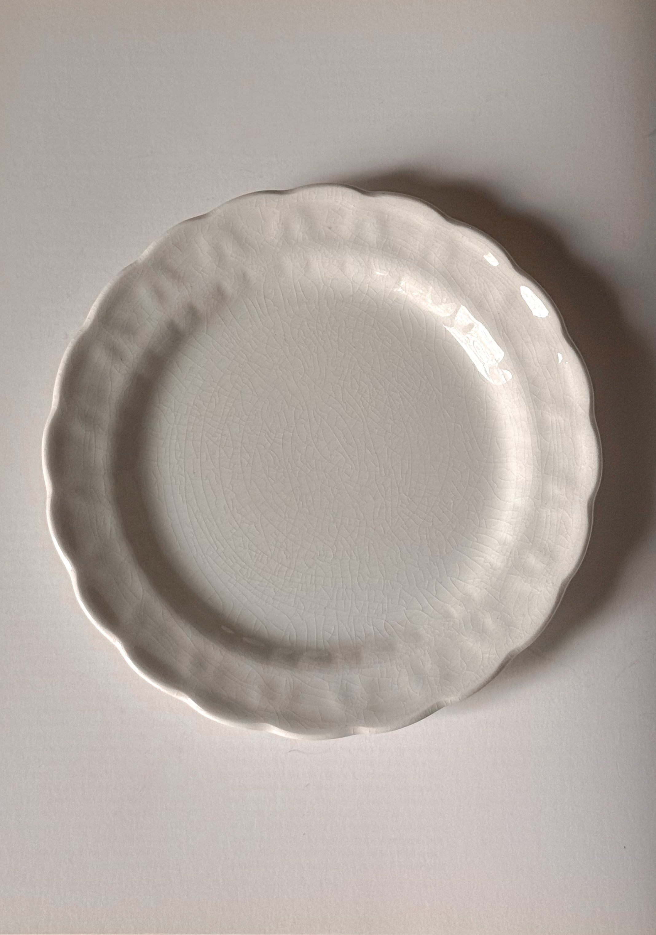vintage plate Booths England V