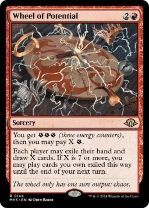 MTG《可能性の輪/Wheel of Potential(MH3)》英語