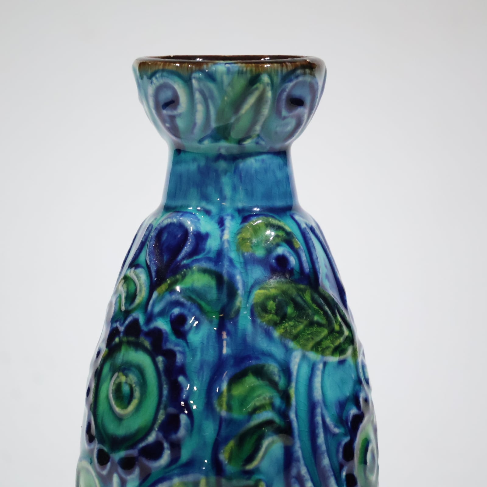 Bay Keramik-- 17.4㎝ | Fat Lava & German Art Pottery