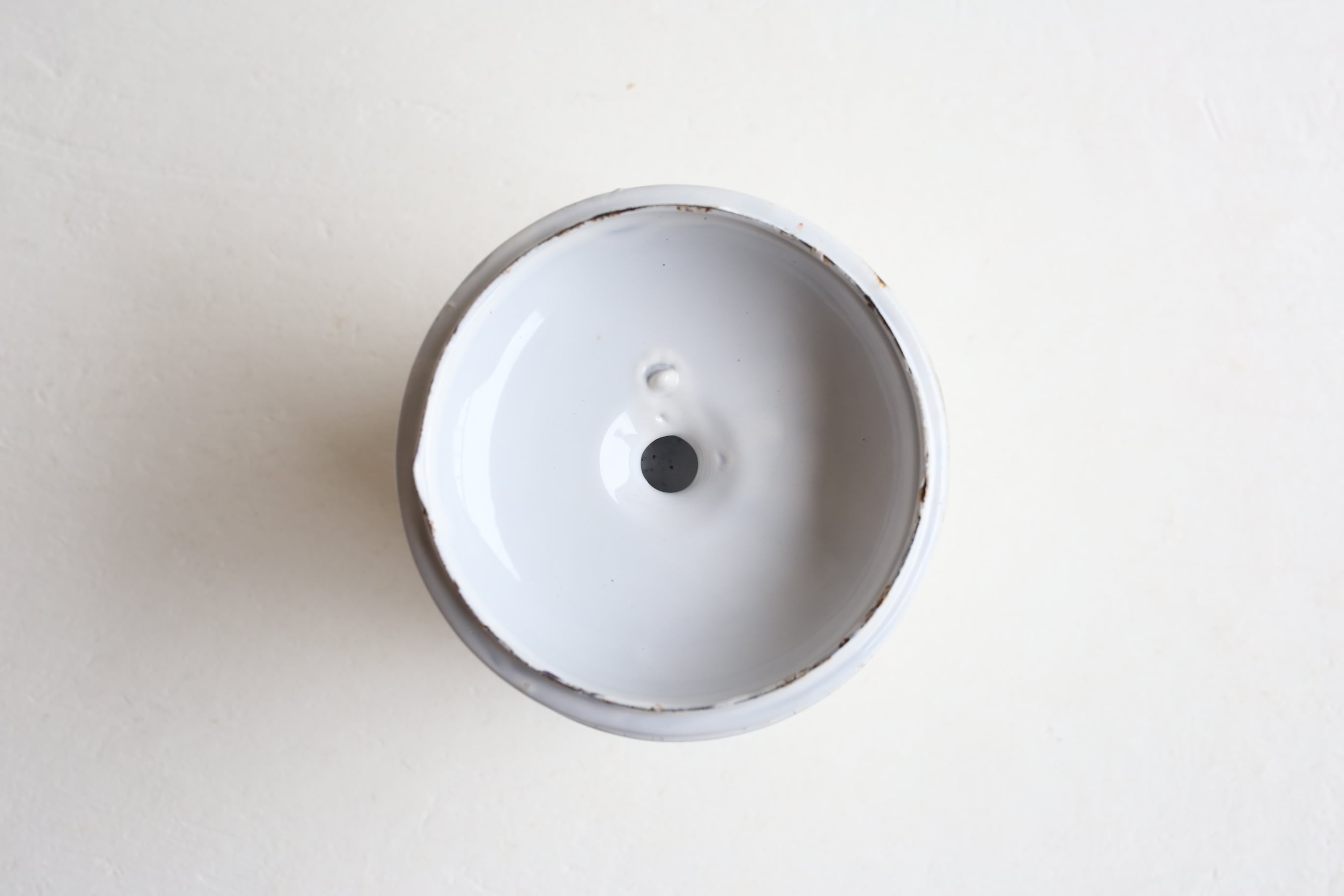 フランス アンティーク ヴィンテージ ホーロー キャニスター