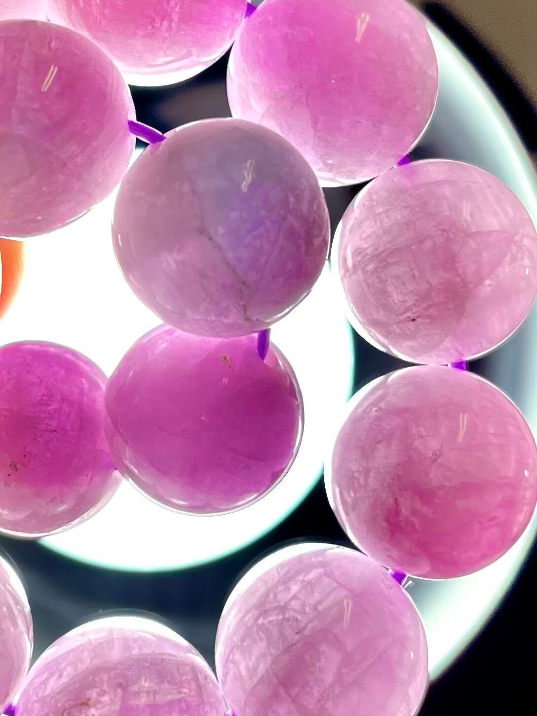 2) New!クンツァイト・ブレスレット