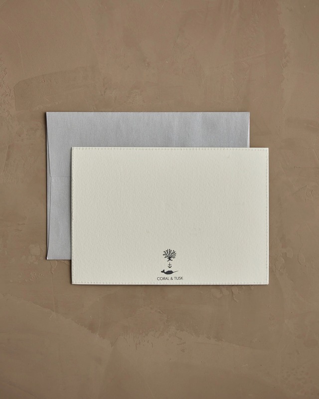 Coral & Tusk 刺繍カード Honey Bear