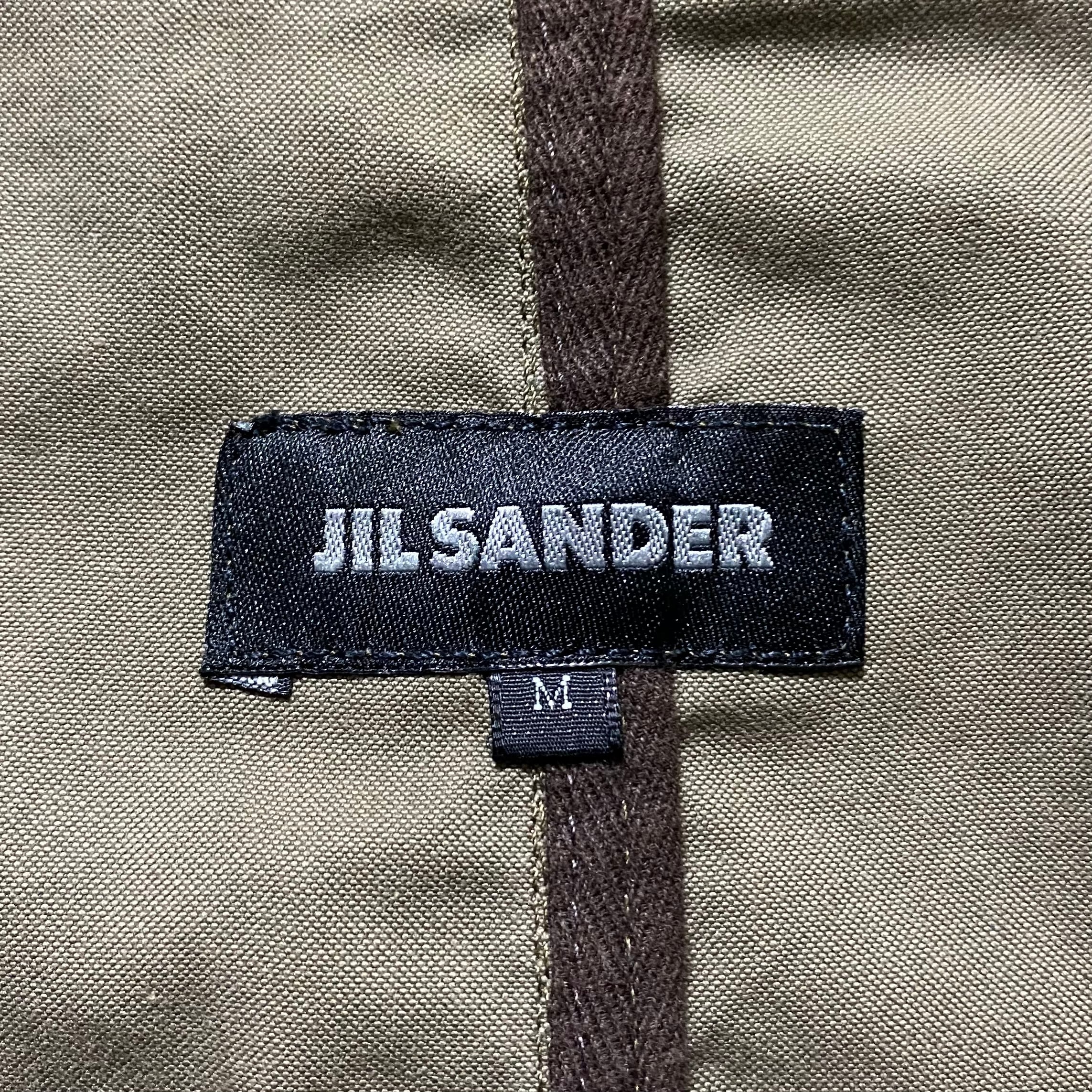 JIL SANDER cotton tailored jacket | NOIR ONLINE