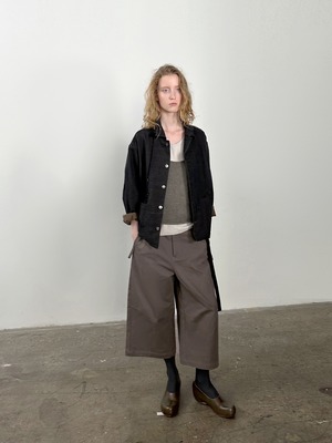 DECESOLO 26AW クリーンフィット リラックス ストレート パンツ