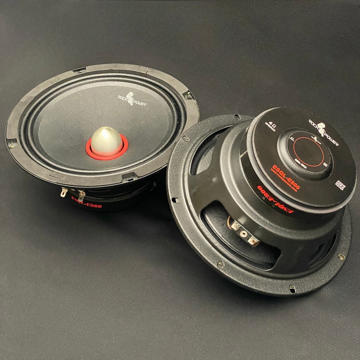 国内正規品】ROCK POWER ESQL800 8インチ フルレンジスピーカー ペア 