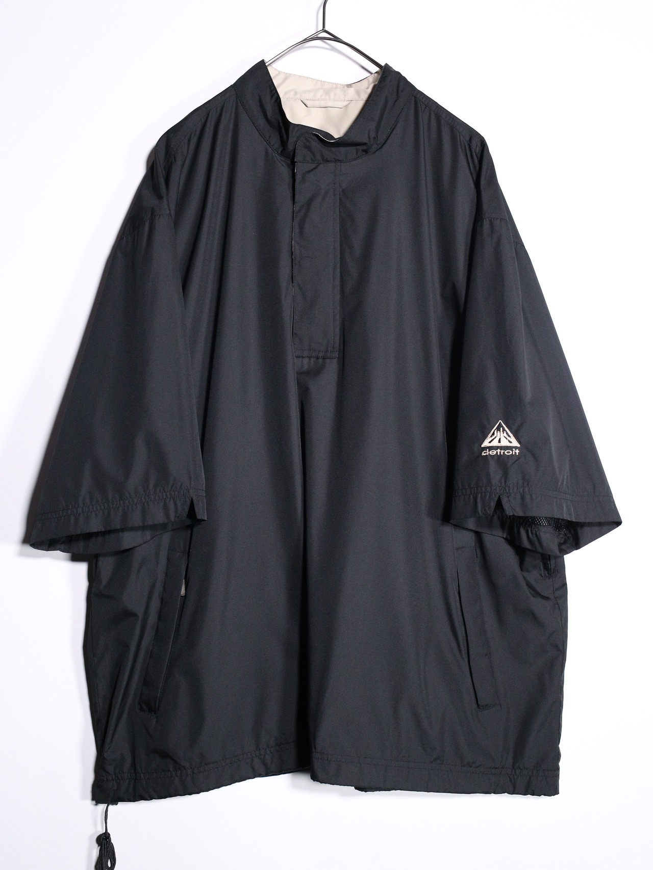 mock neck design half snap s/s pullover - 7