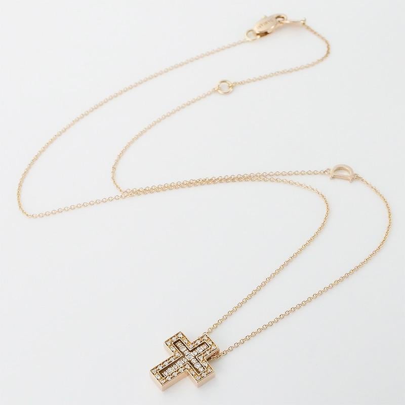 ダミアーニ DAMIANI ベルエポック ダイヤモンド ネックレス XXS クロス