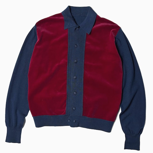 Vintage 60's Velvet Knit Shirt