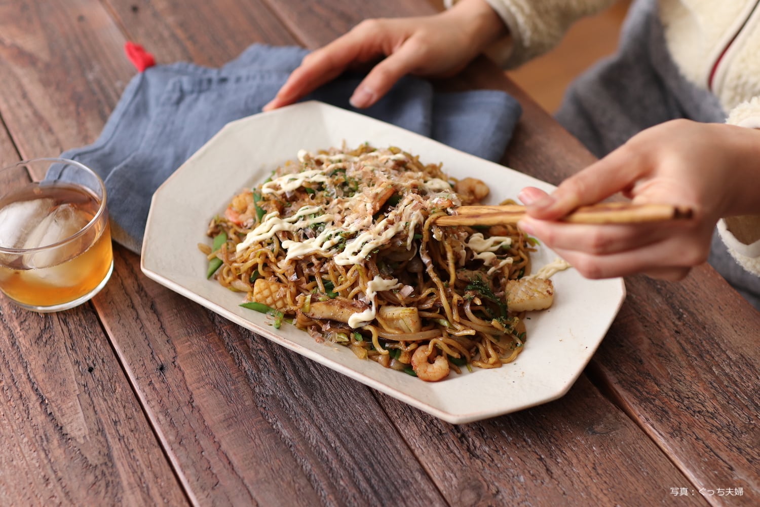 鉄散 八角プレート 大 | 古谷製陶所