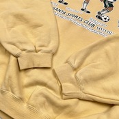 CAPTAIN SANTA キャプテンサンタ プリント スウェット トレーナー シャツ サイズ L /イエロー系/ジョイマークデザイン/オールド