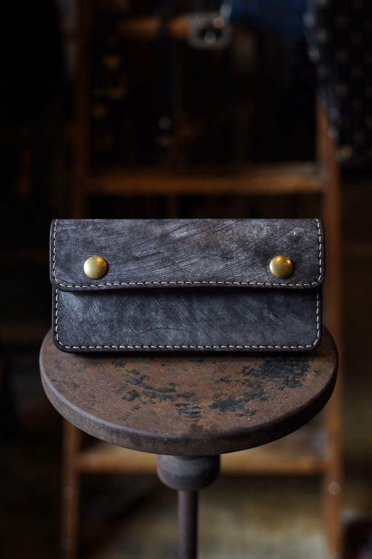 【即納】J&FJ BakerFull Grain Bridle TW-000 3層