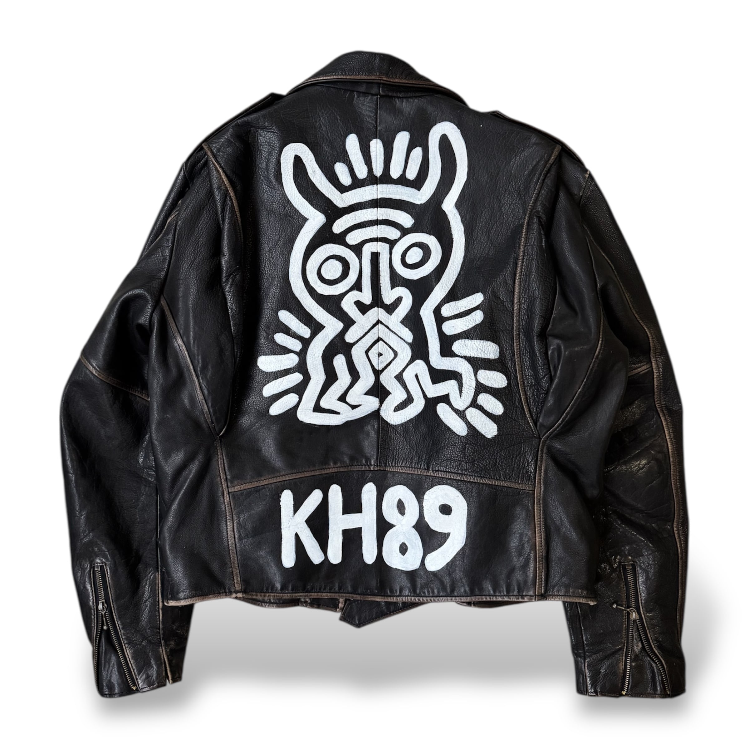 希少 横須賀 プリンス商会 55周年記念 鷹 タカ刺繍 スカジャン 黒 銀